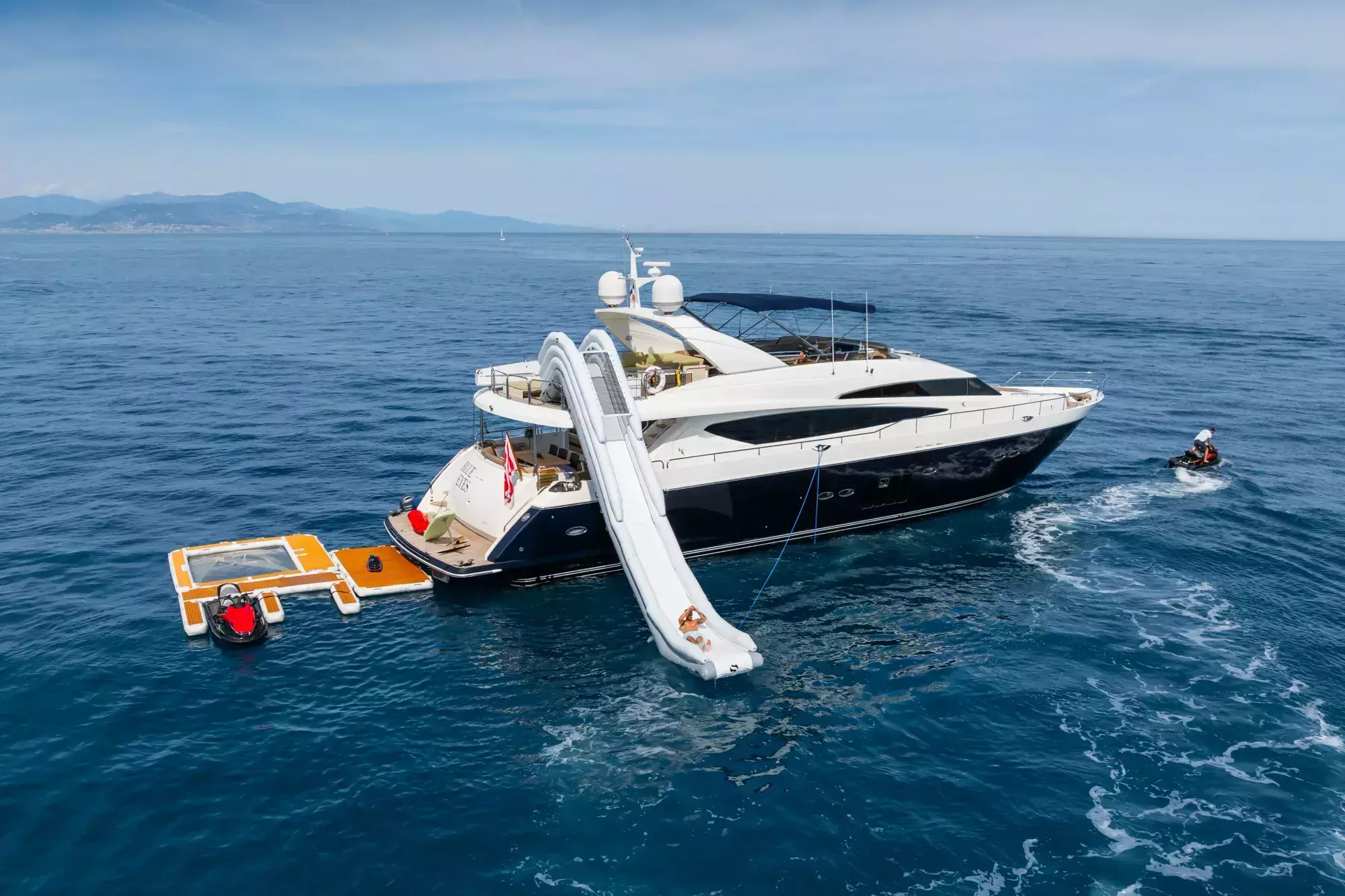 Blue Eyes by Princess – Private Motor Yacht Charter in Sardinia – Special Offer at Boatcrowd