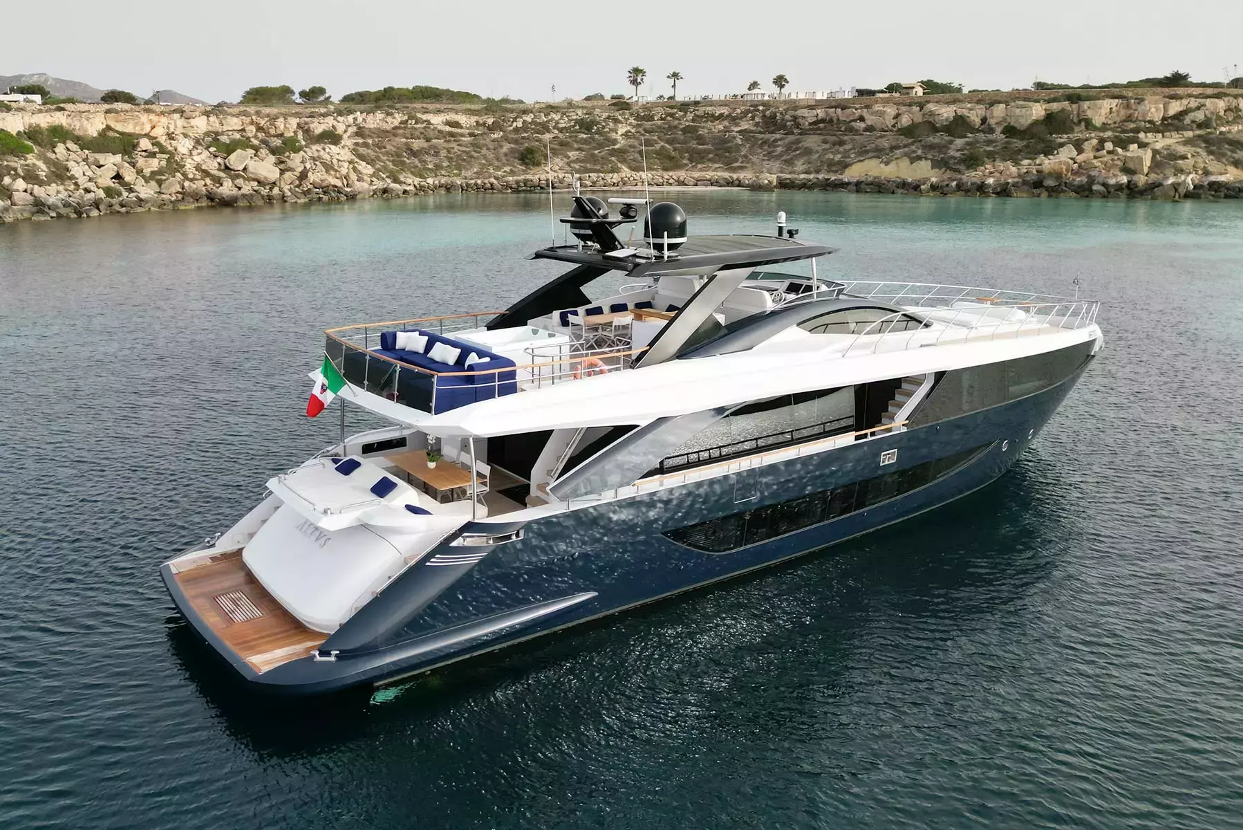 Altvs by Amer – Private Superyacht Charter in Sardinia – Special Offer at Boatcrowd