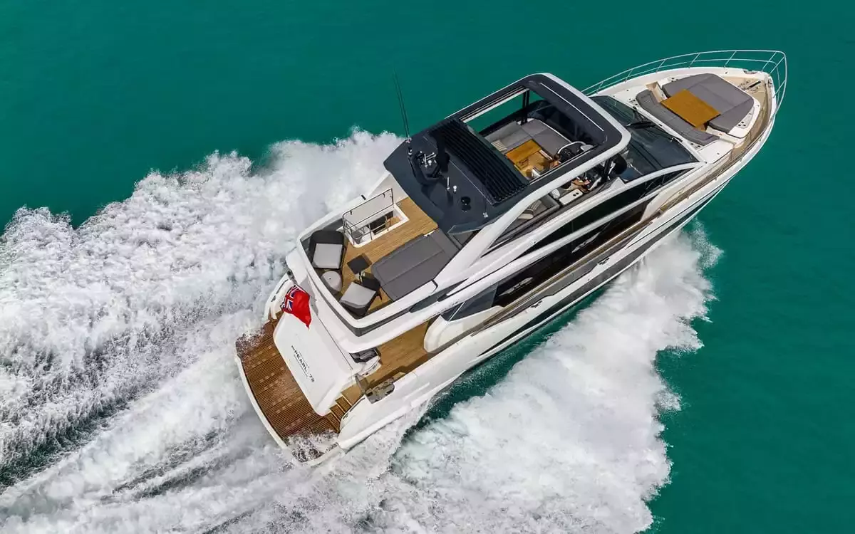 Timeless by Pearl – Private Motor Yacht Charter in Mallorca – Special Offer at Boatcrowd