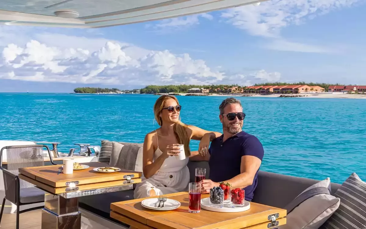 Timeless by Pearl – Private Motor Yacht Charter in Mallorca – Special Offer at Boatcrowd