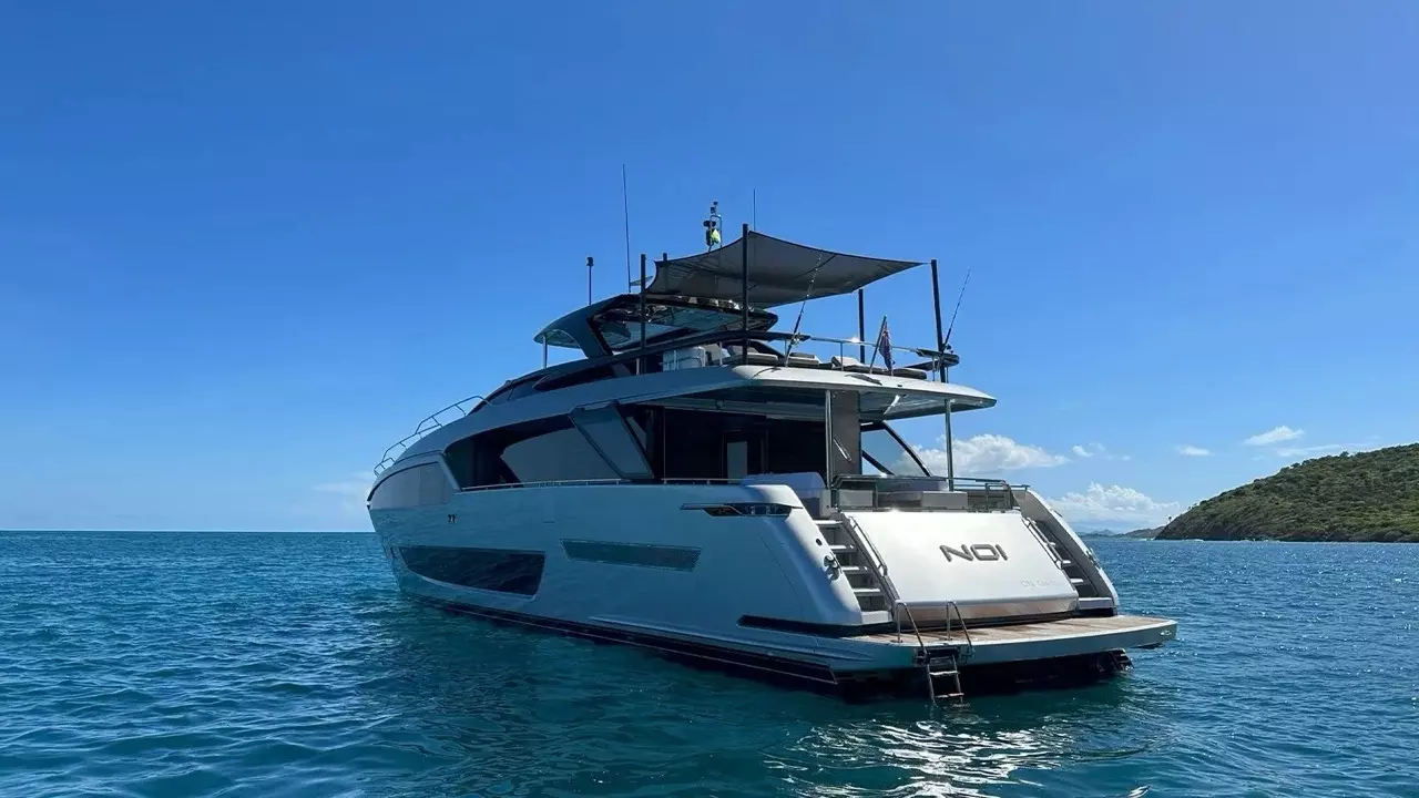 Noi by Riva – Private Motor Yacht Charter in Mallorca – Special Offer at Boatcrowd