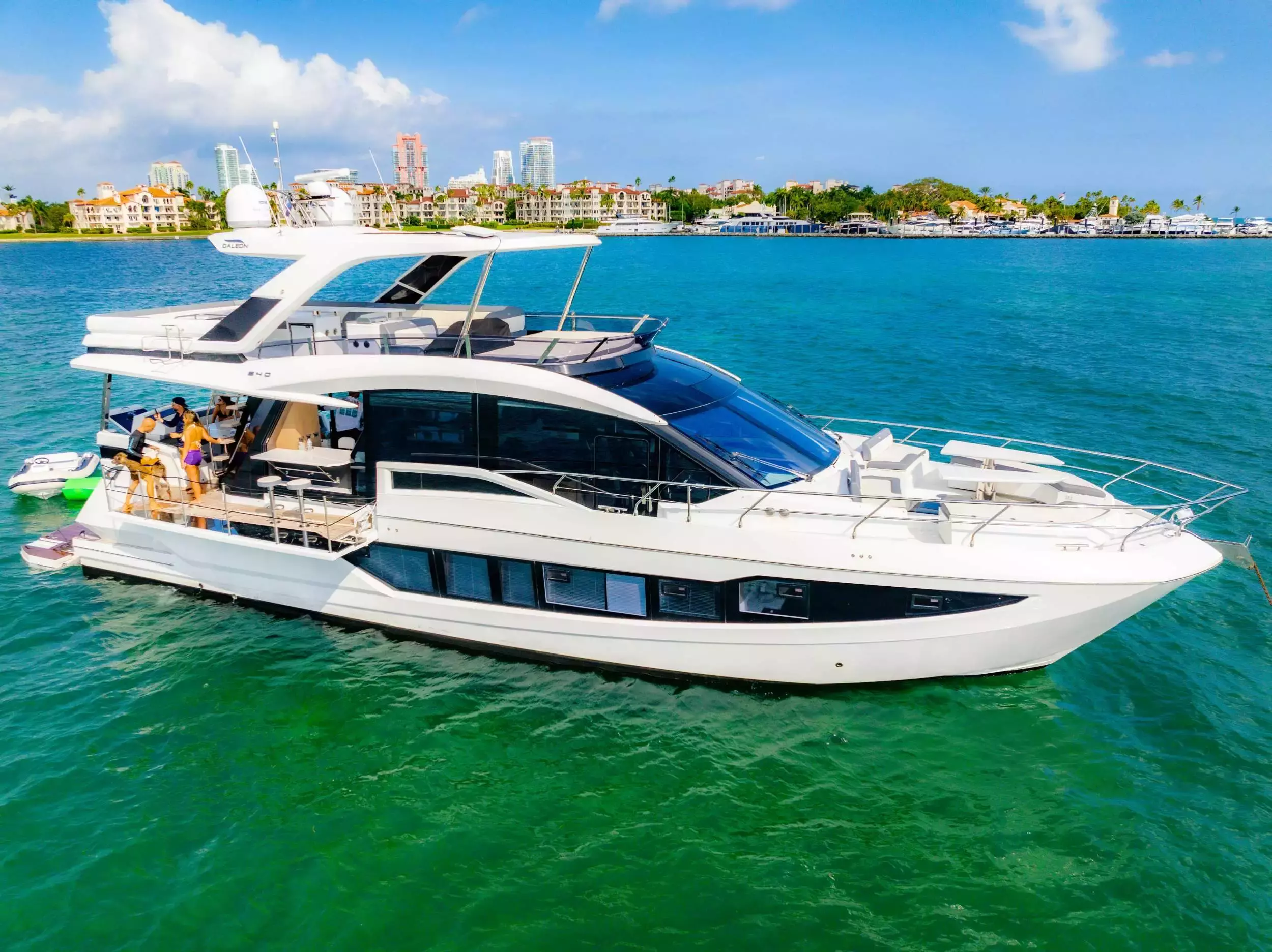 Optimus Prime by Galeon - Private Motor Yacht Charter in Turks and Caicos – Special Offer at Boatcrowd