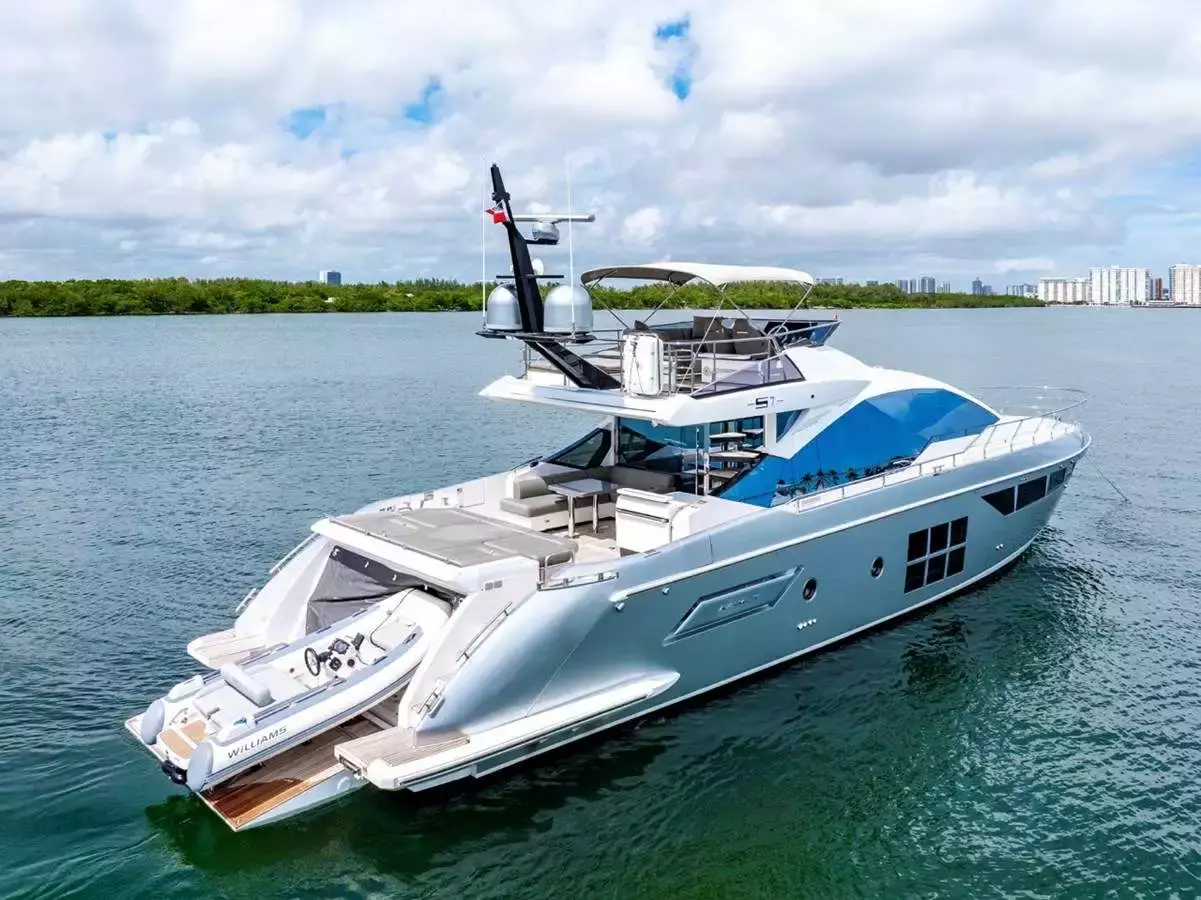 Water You Doing by Azimut – Private Motor Yacht Charter in Miami – Special Offer at Boatcrowd