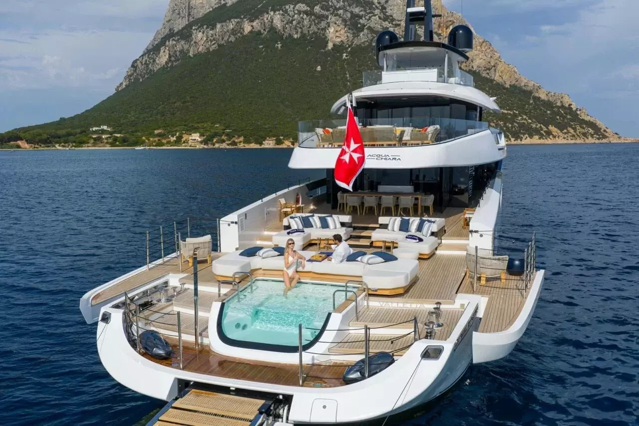Acqua Chiara by Columbus – Private Superyacht Charter in Sardinia – Special Offer at Boatcrowd
