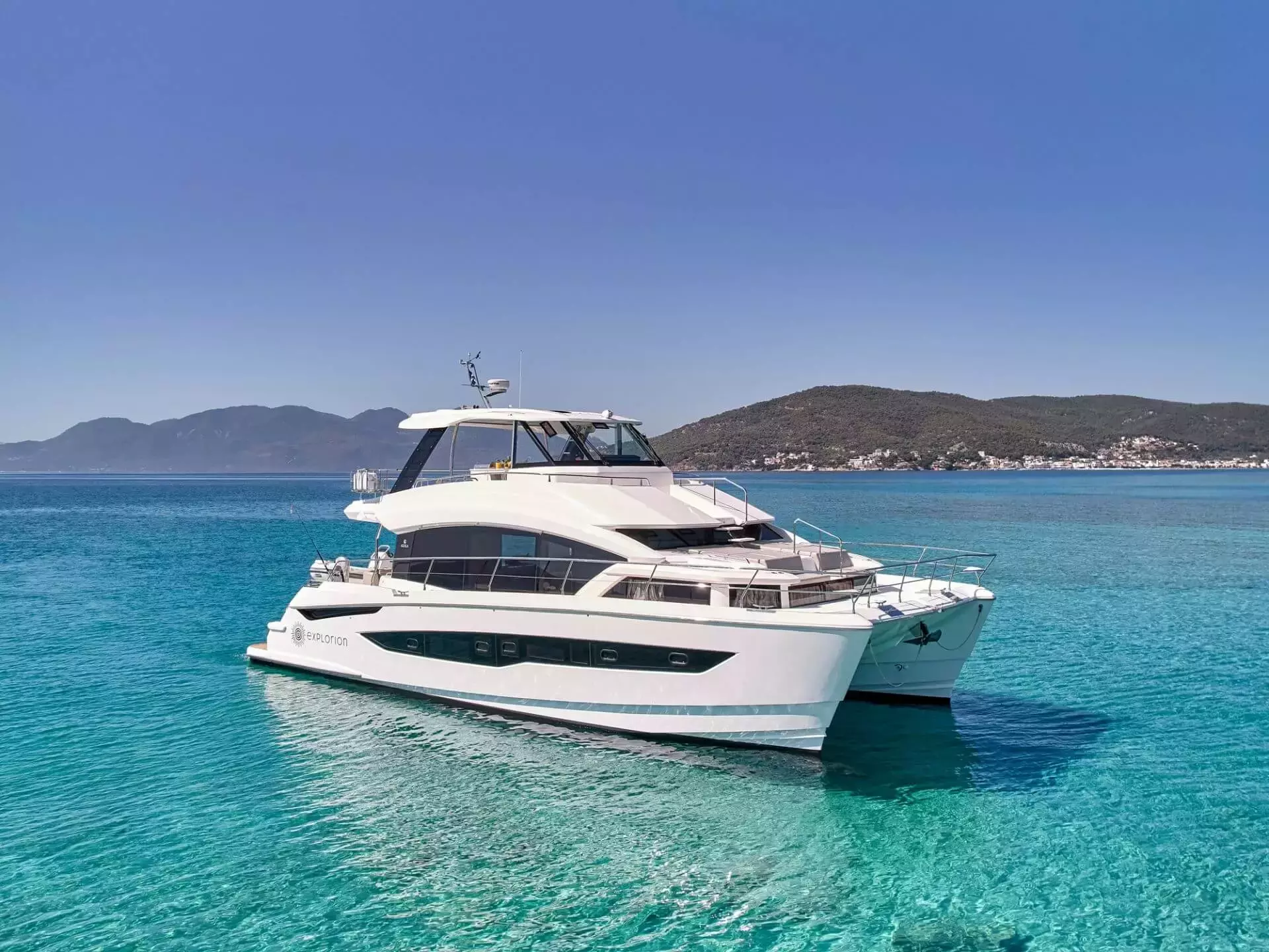 Explorion by Aquila – Private Power Catamaran Charter in Corfu – Special Offer at Boatcrowd