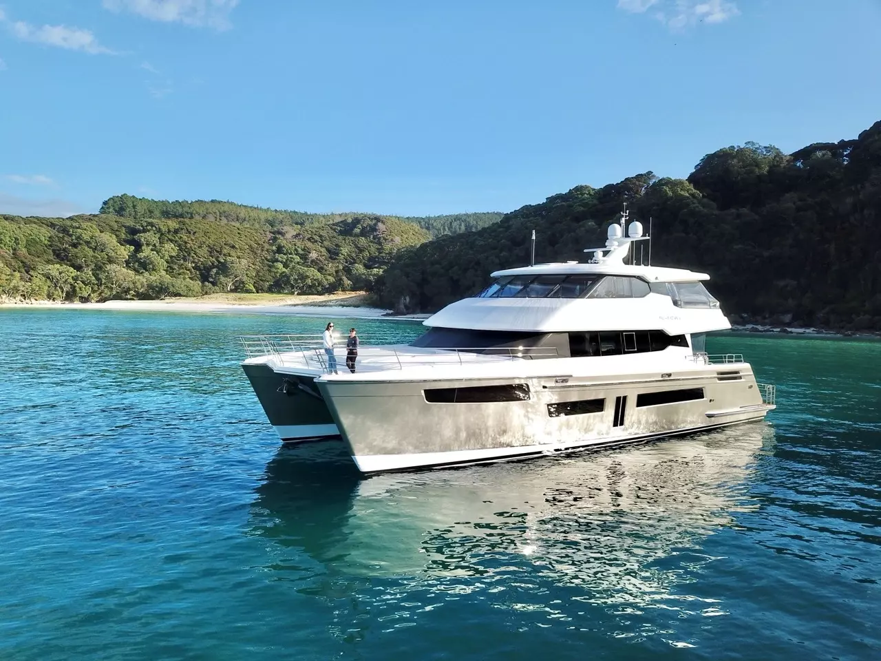 Rua Moana by Pachoud - Private Luxury Catamaran Charter in New Zealand – Special Offer at Boatcrowd