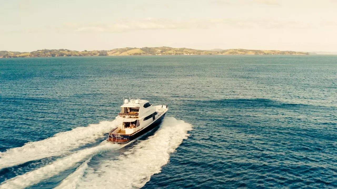 Wasting Light by Maritimo - Private Motor Yacht Charter in New Zealand – Special Offer at Boatcrowd