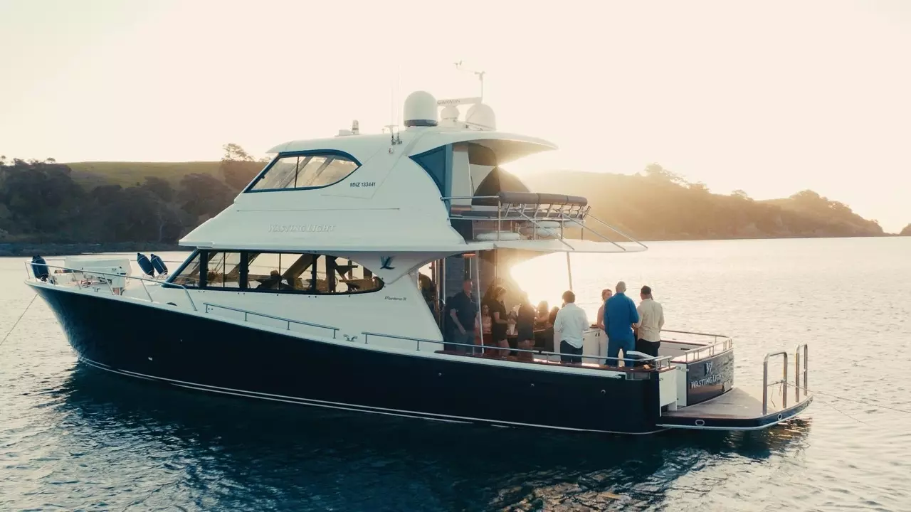 Wasting Light by Maritimo - Private Motor Yacht Charter in New Zealand – Special Offer at Boatcrowd