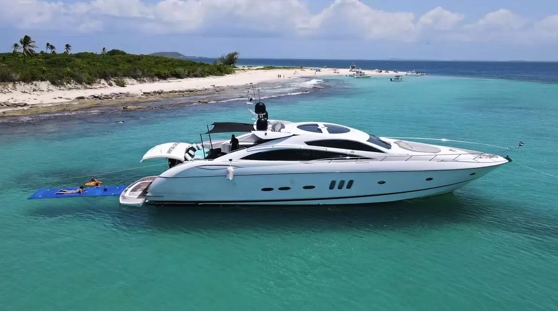 Hecht Yeah by Sunseeker - Private Motor Yacht Charter in Puerto Rico – Special Offer at Boatcrowd