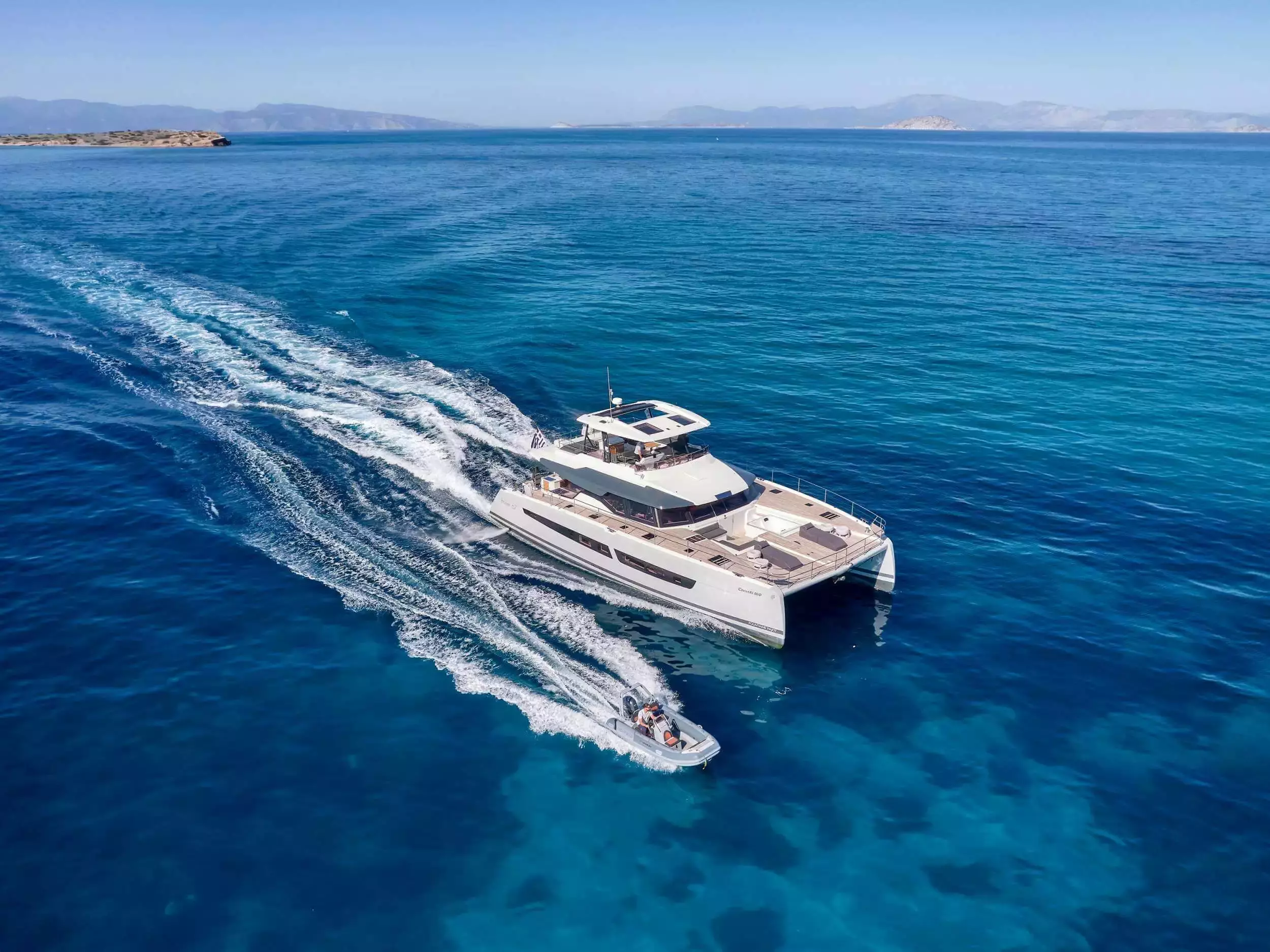 ChristAl MiO by Fountaine Pajot – Private Power Catamaran Charter in Corfu – Special Offer at Boatcrowd