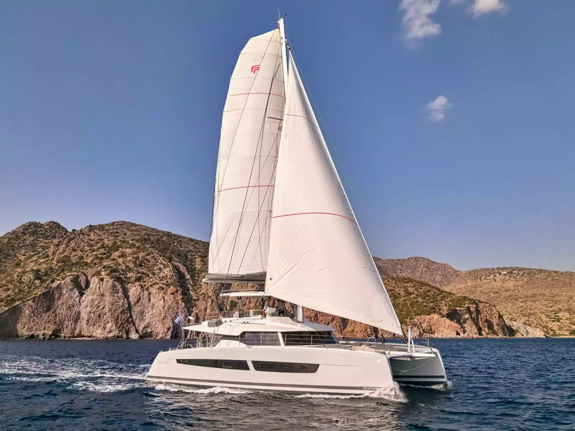 Stephanie by Fountaine Pajot – Private Sailing Catamaran Charter in Mykonos – Special Offer at Boatcrowd