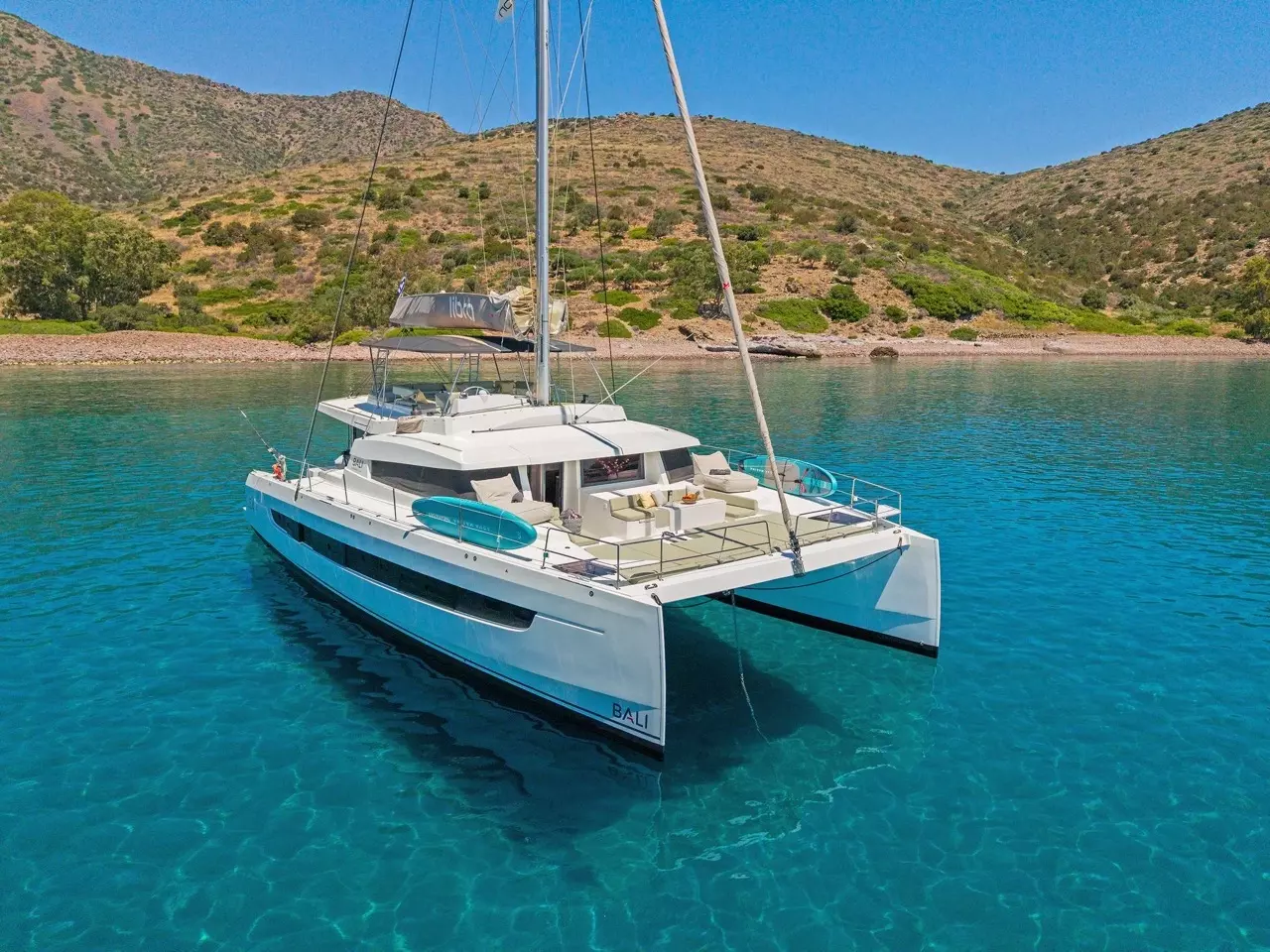 Libra by Bali Catamarans – Private Sailing Catamaran Charter in Mykonos – Special Offer at Boatcrowd