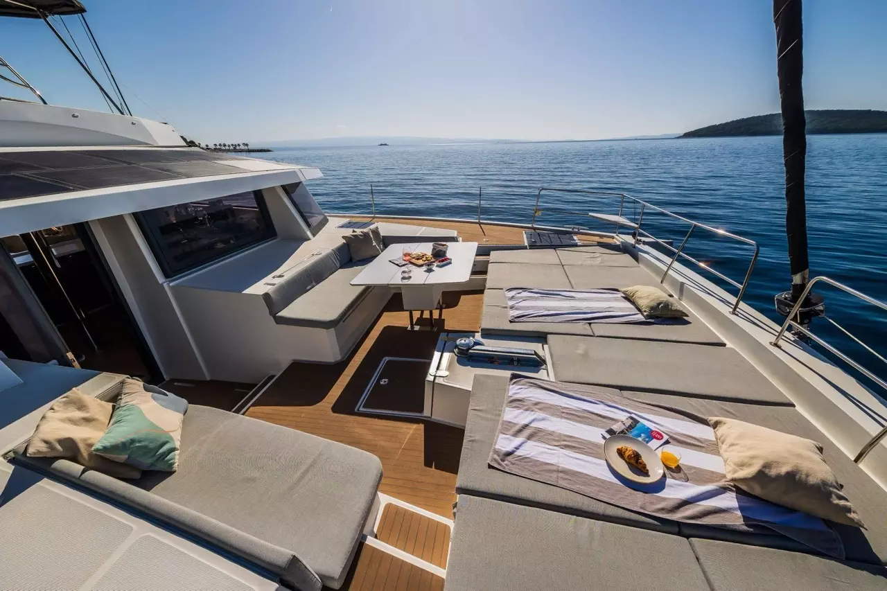 Ocean Lounge by Bali Catamarans – Private Sailing Catamaran Charter in Mykonos – Special Offer at Boatcrowd