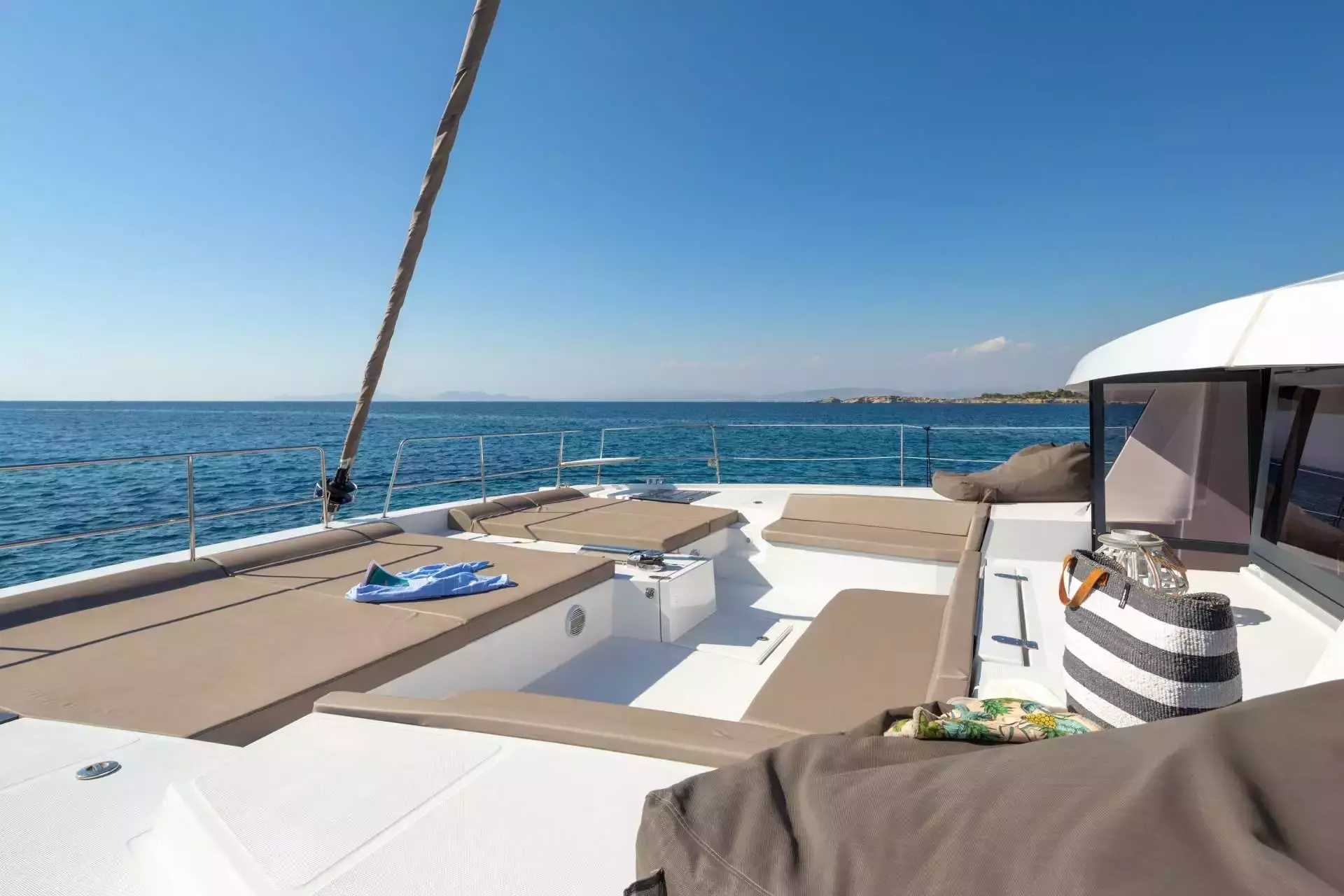 License to Chill by Bali Catamarans – Private Sailing Catamaran Charter in Mykonos – Special Offer at Boatcrowd